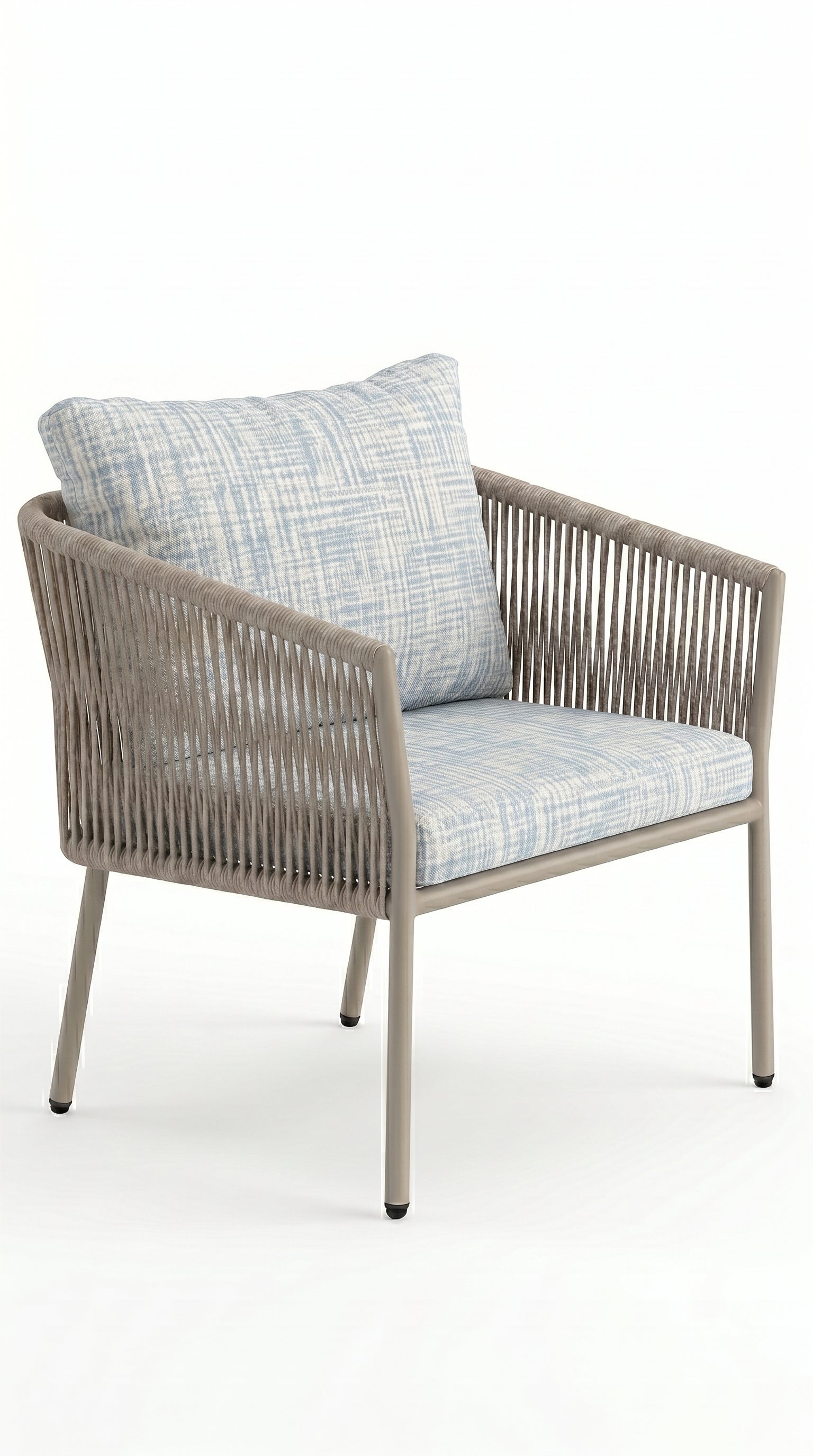 Seat & Back Cushion Set — Ocean Weave